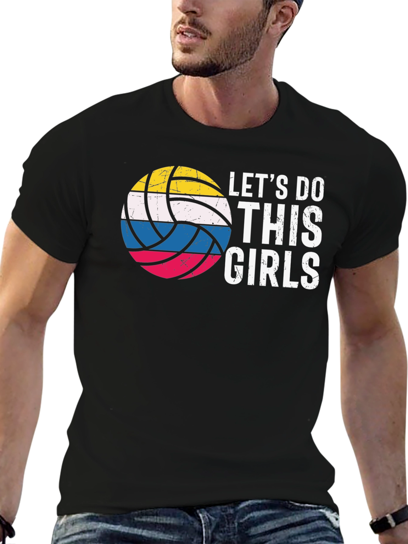 Lets Do This Girls Volleyball T-Shirt