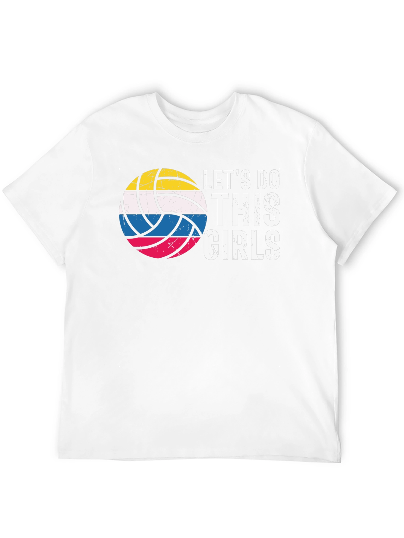 Lets Do This Girls Volleyball T-Shirt
