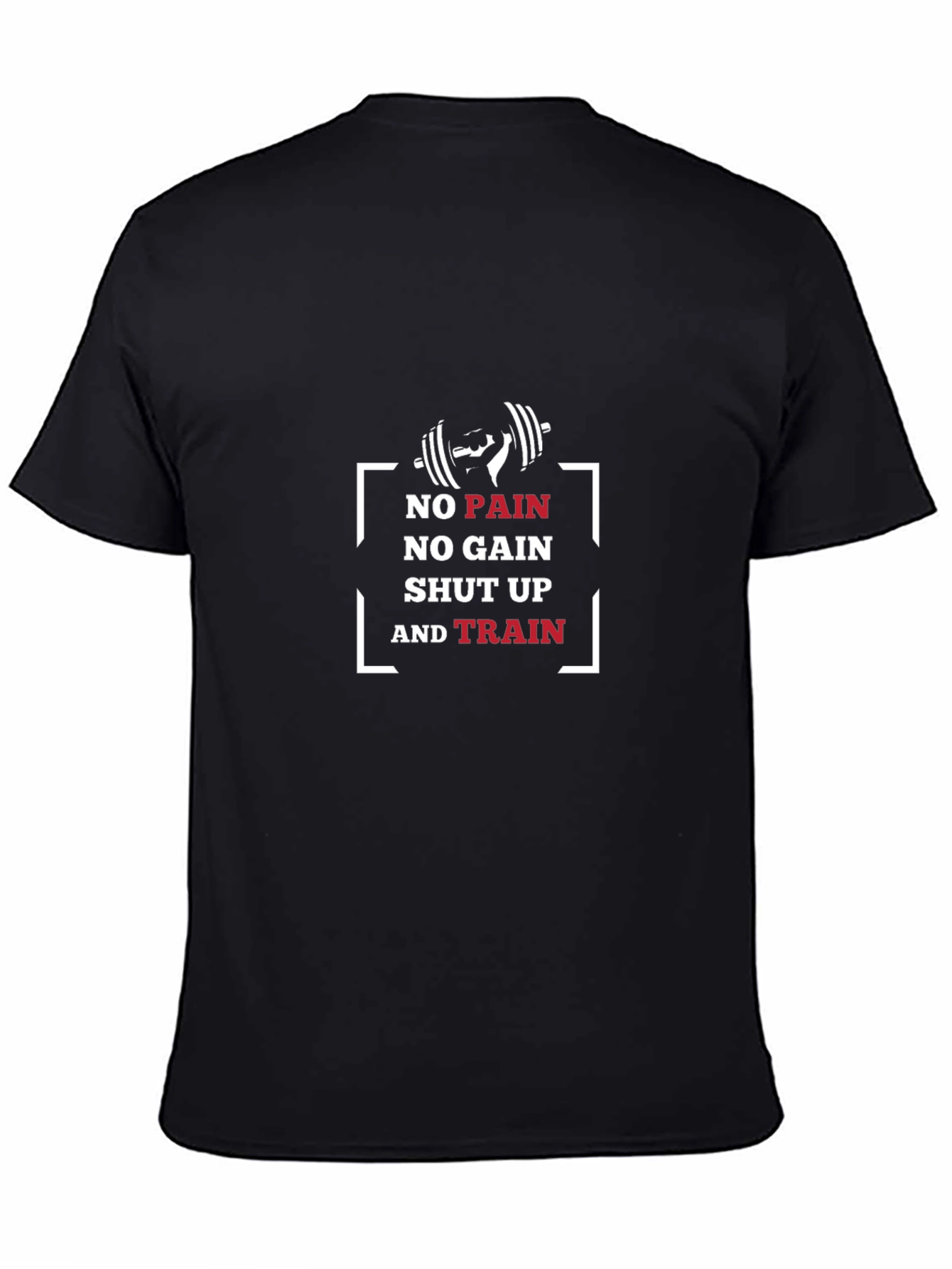 No Pain No Gain Mens Graphic T-Shirt