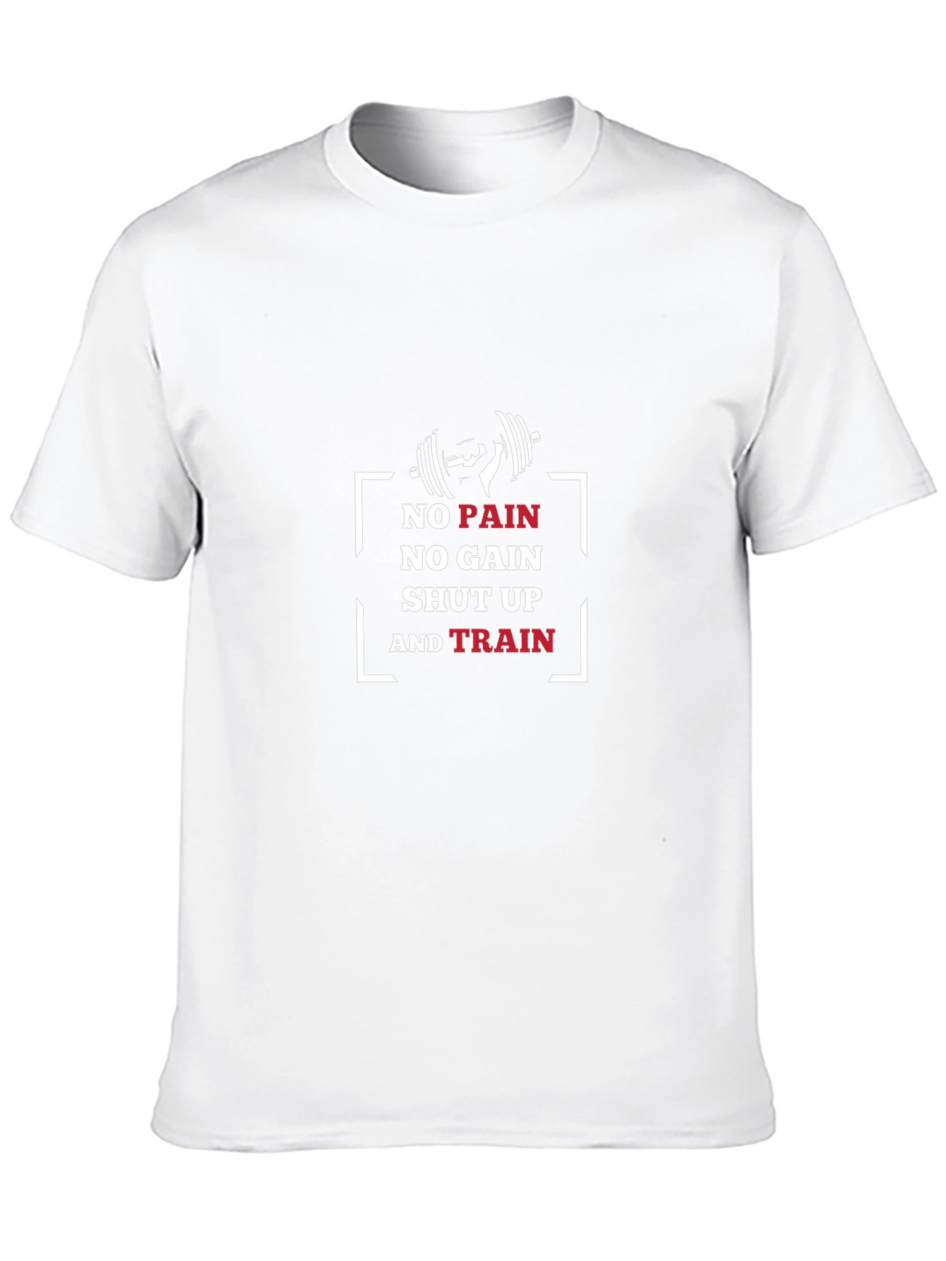 No Pain No Gain Mens Graphic T-Shirt