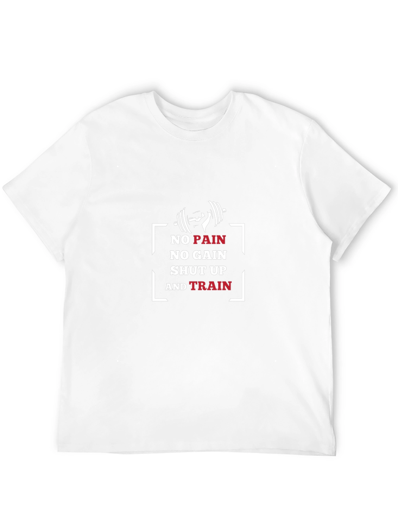 No Pain No Gain Mens Graphic T-Shirt
