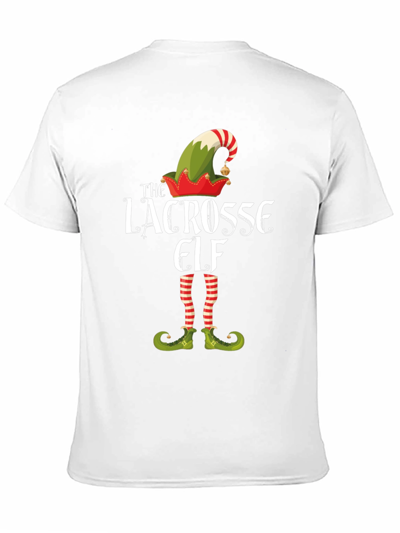 The Lacrosse Elf Christmas Holiday T-Shirt