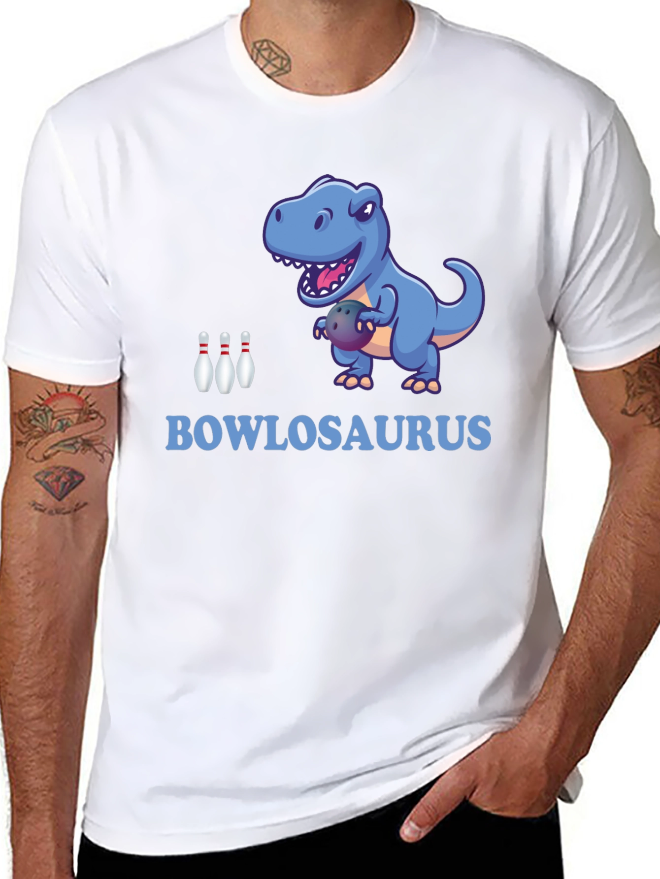 Bowlosaurus Bowling T-Shirt