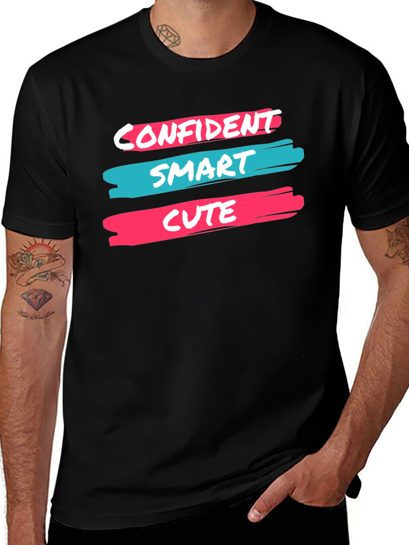 Confident Smart Cute Graphic T-Shirt