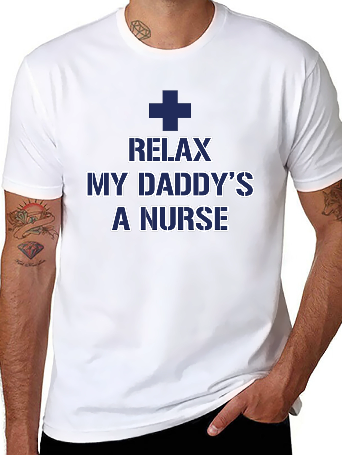 Relax My Daddys a Nurse T-Shirt