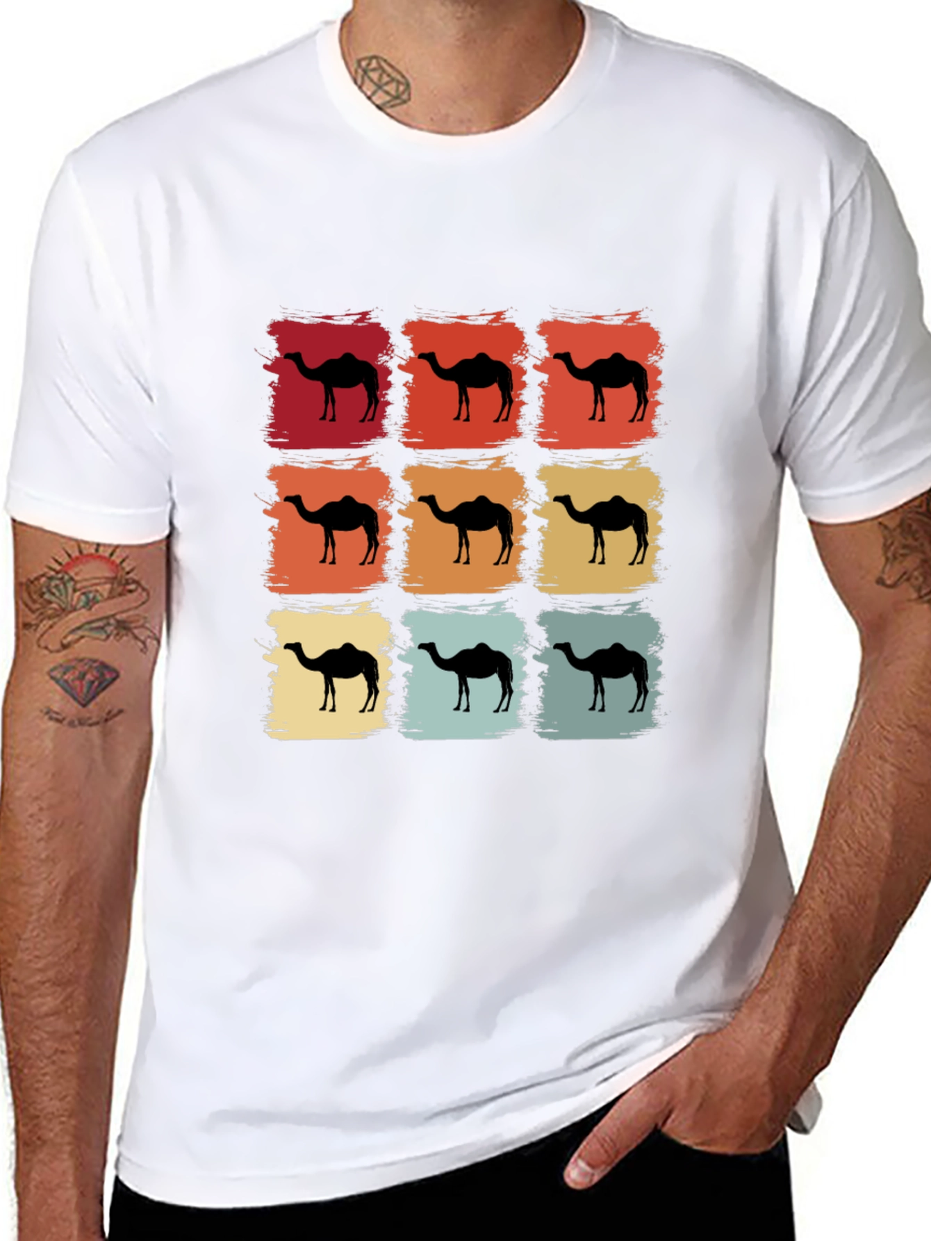 Retro Camel T-Shirt