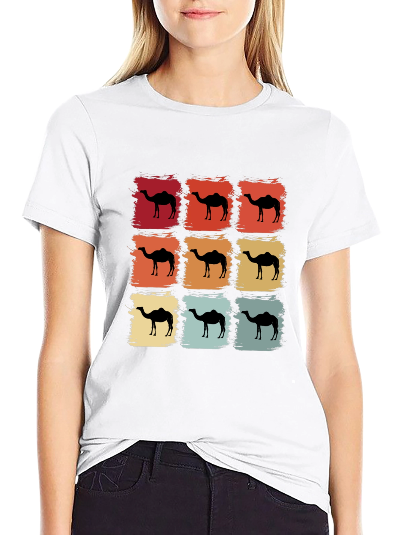 Retro Camel T-Shirt