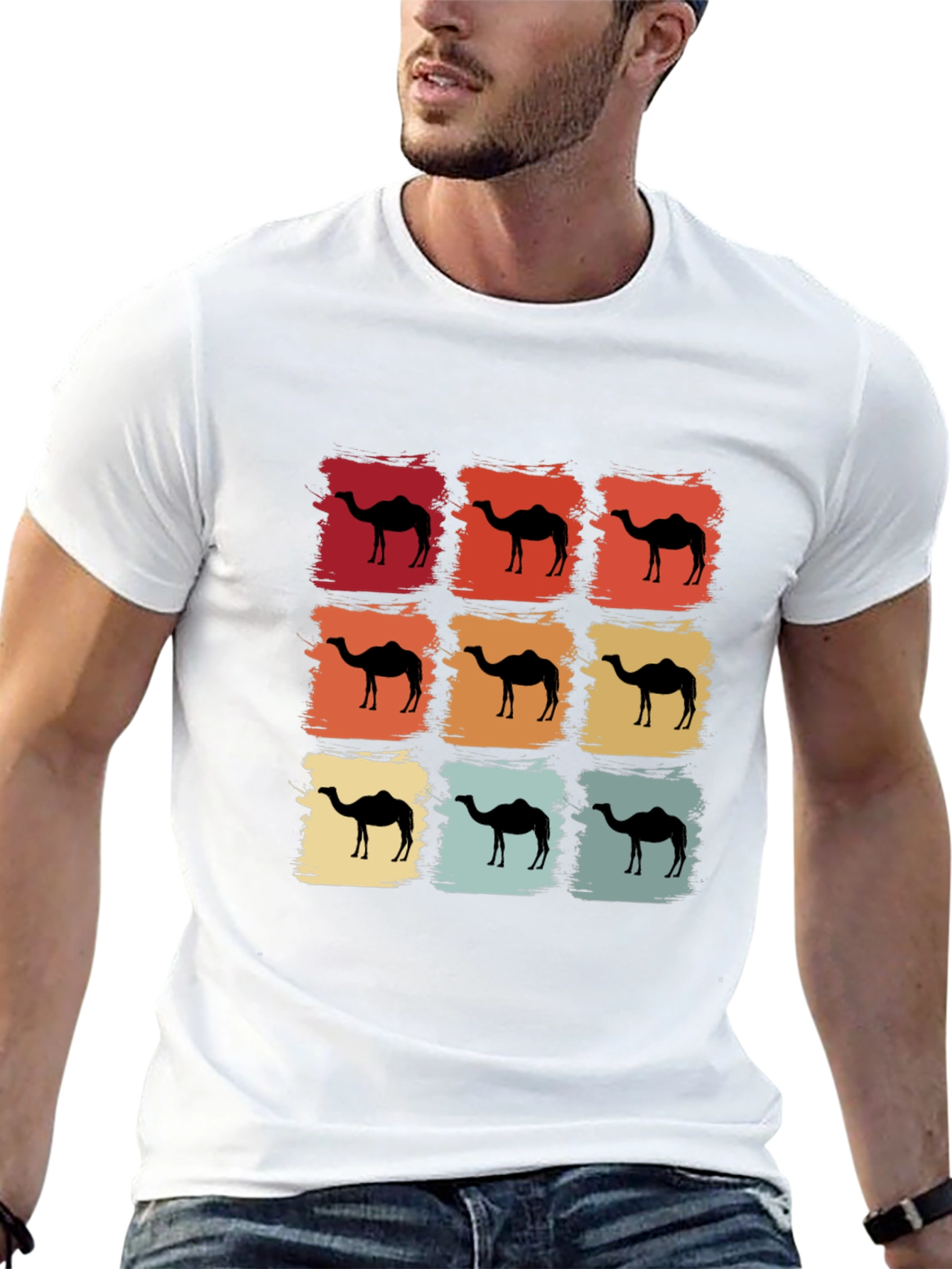 Retro Camel T-Shirt