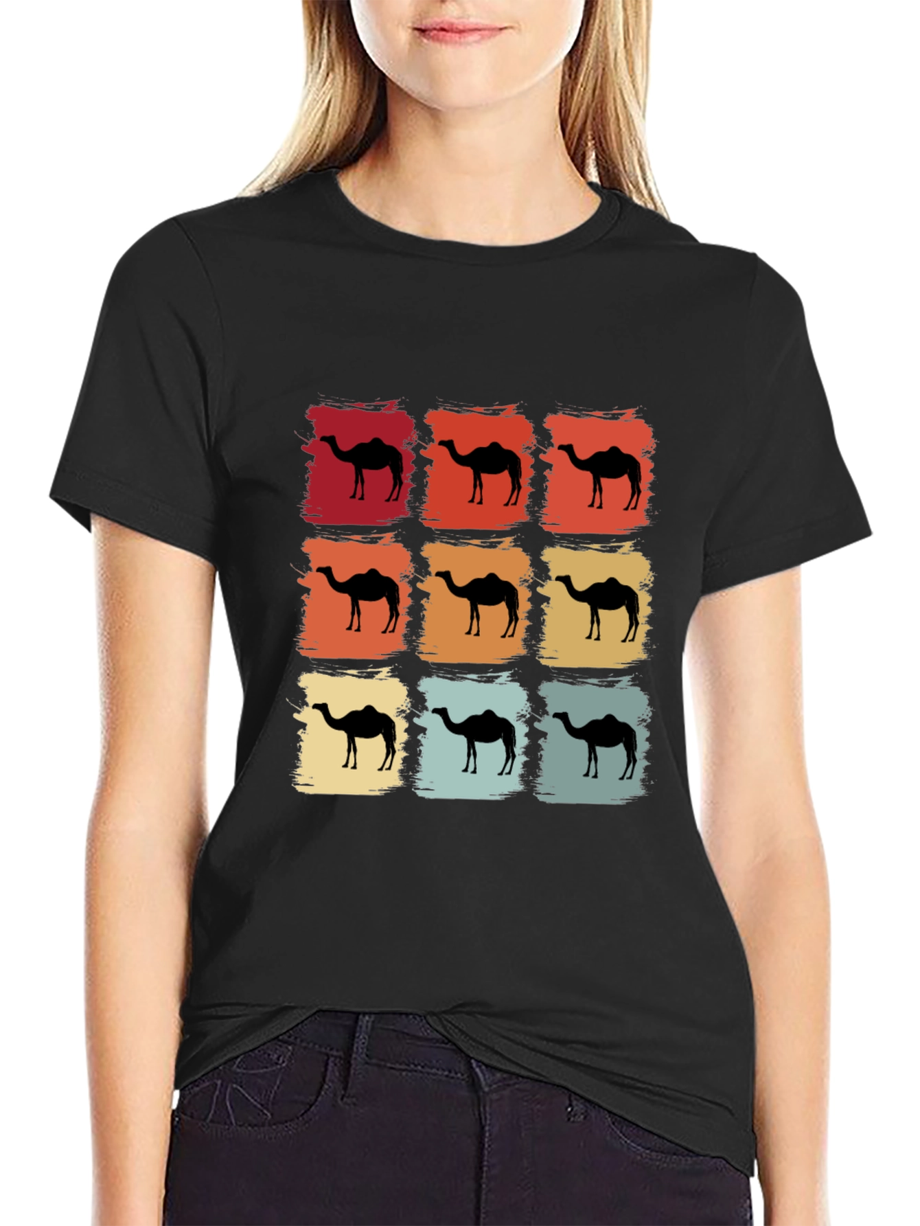 Retro Camel T-Shirt