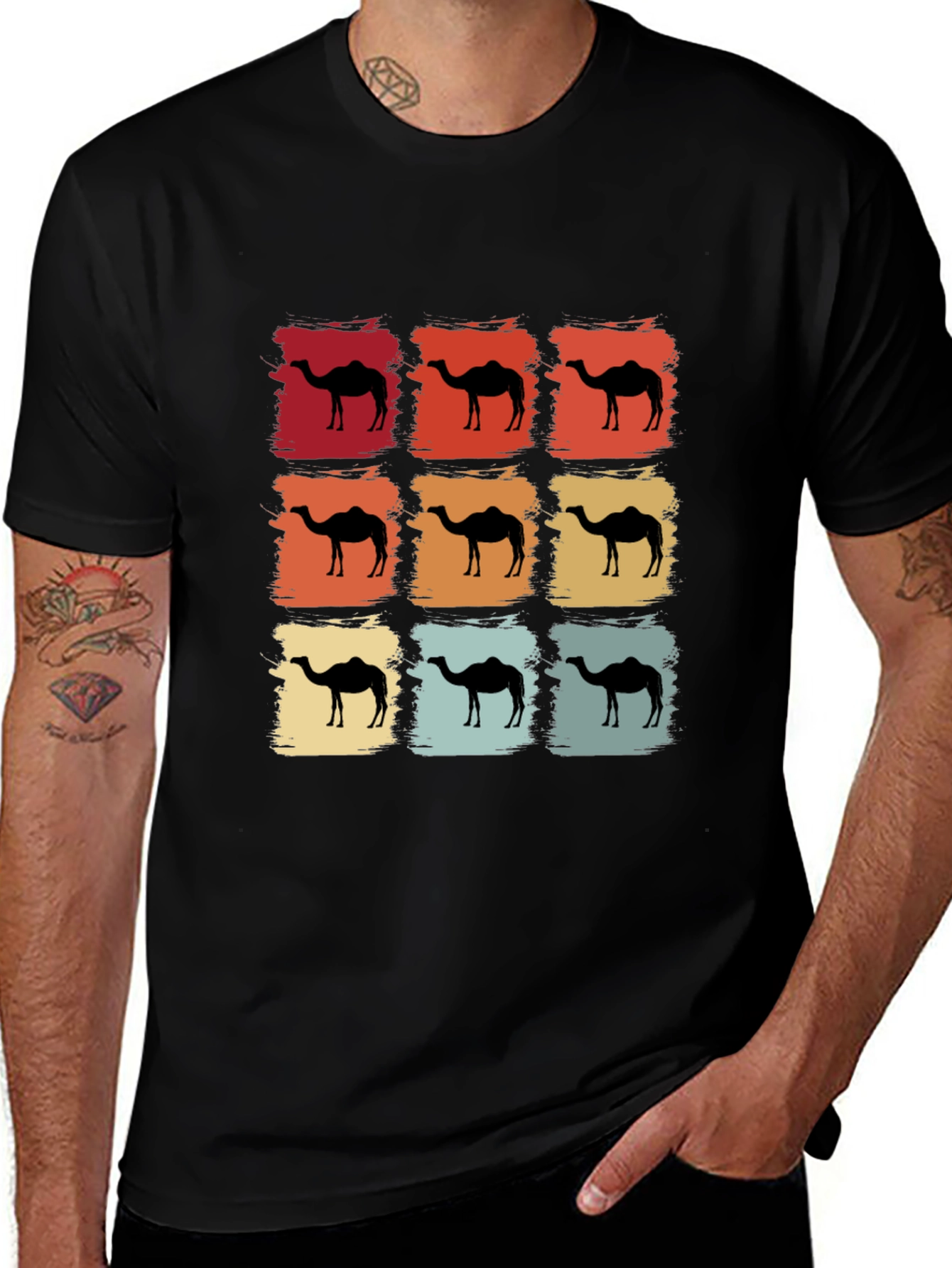 Retro Camel T-Shirt