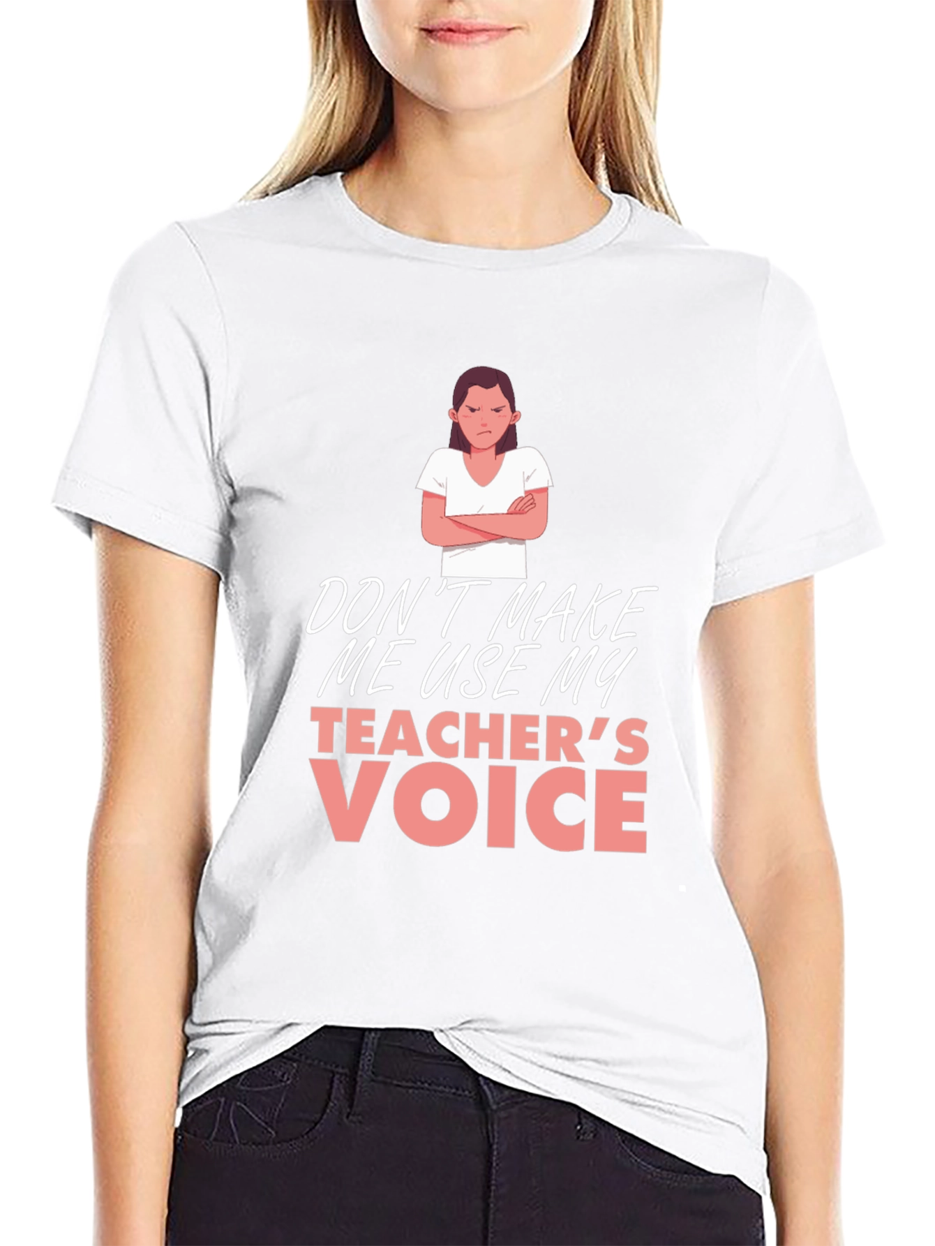 Teachers Voice Graphic Tee - Sarcastic Humor