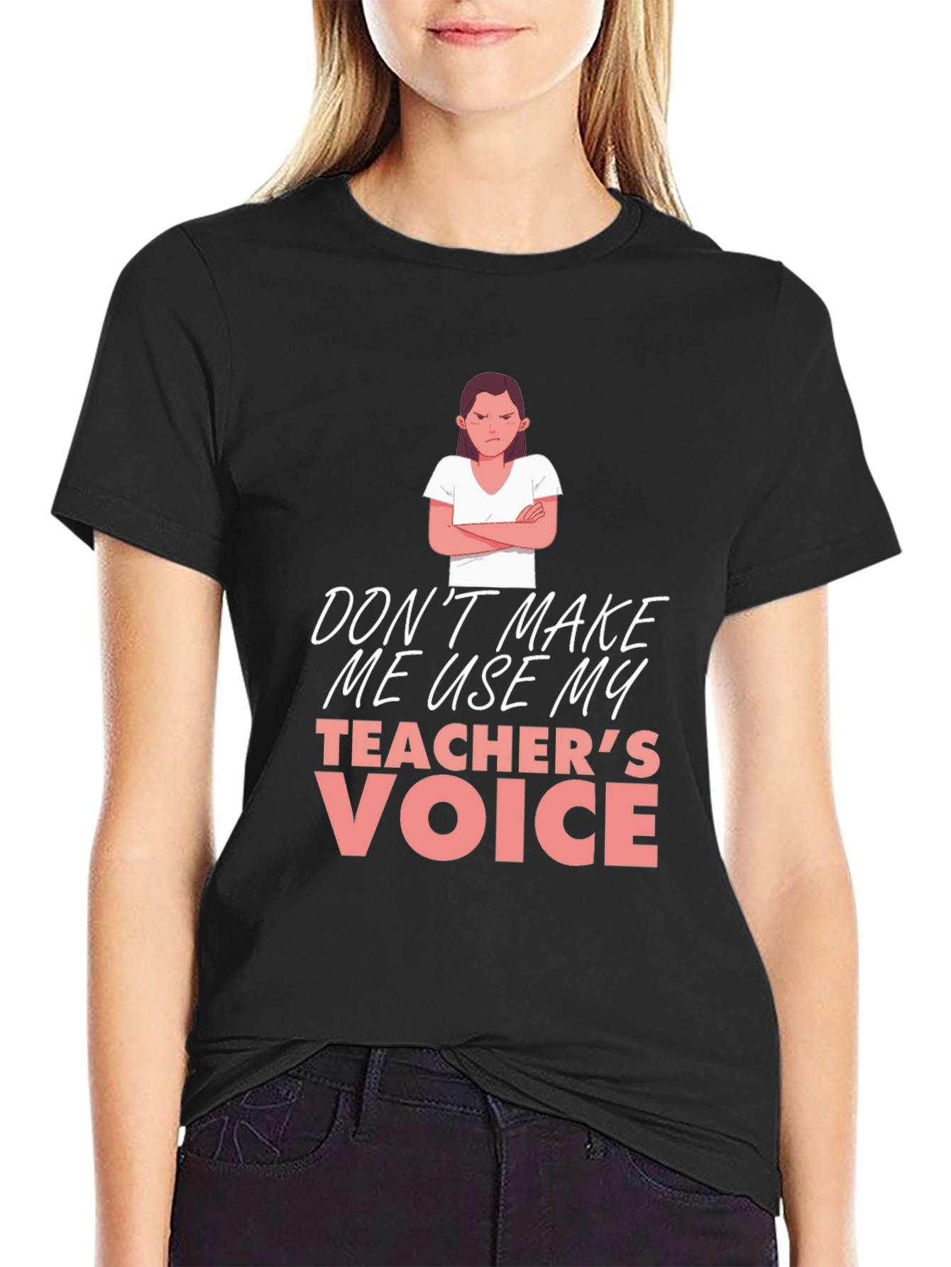 Teachers Voice Graphic Tee - Sarcastic Humor