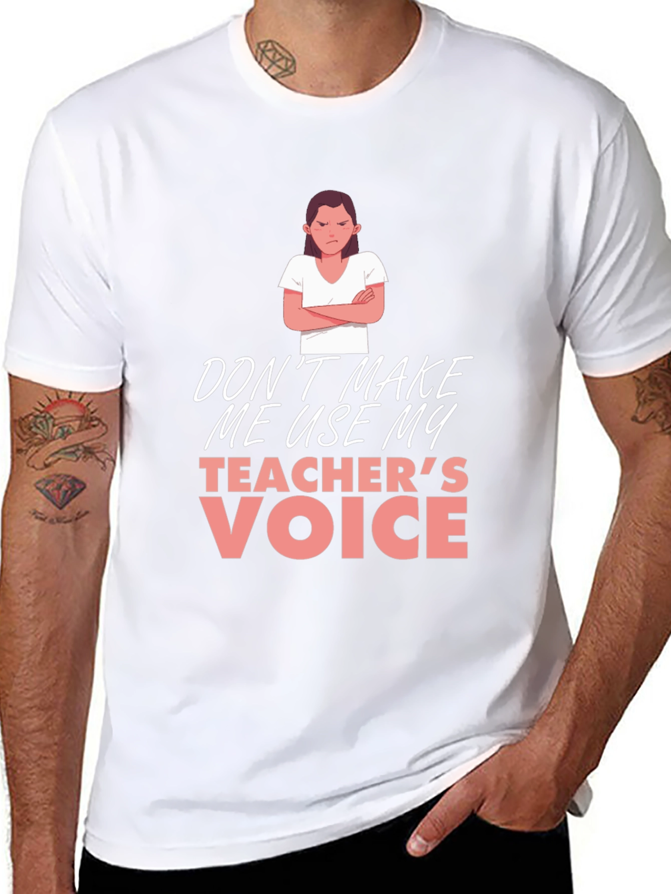 Teachers Voice Graphic Tee - Sarcastic Humor