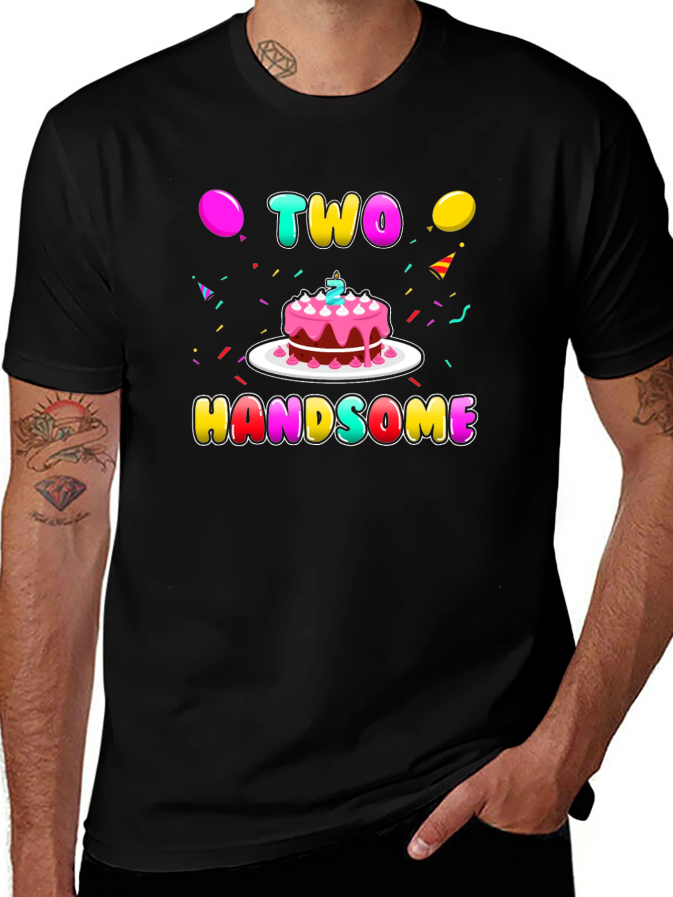 Two Handsome Birthday T-Shirt