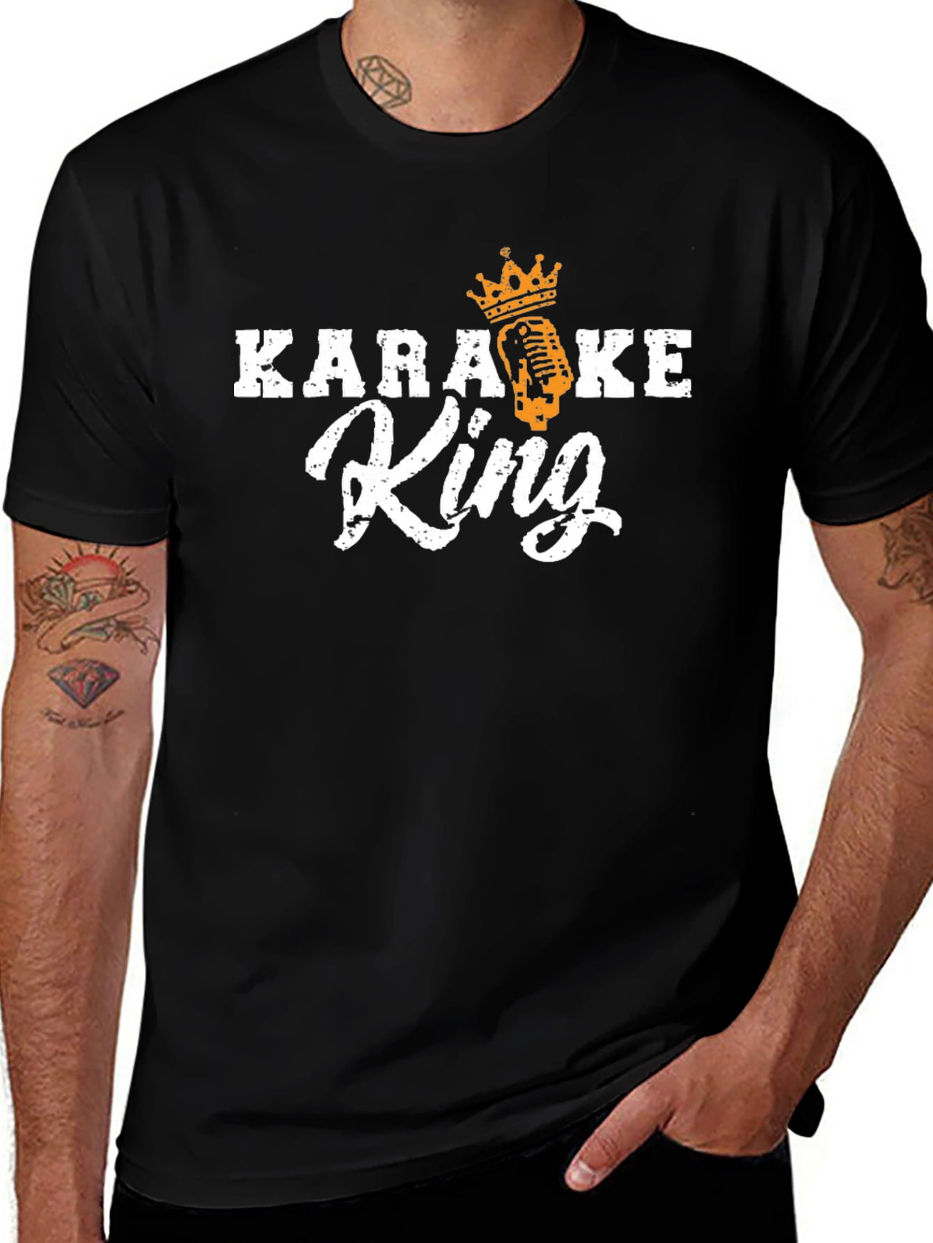 Karaoke King Graphic Tee