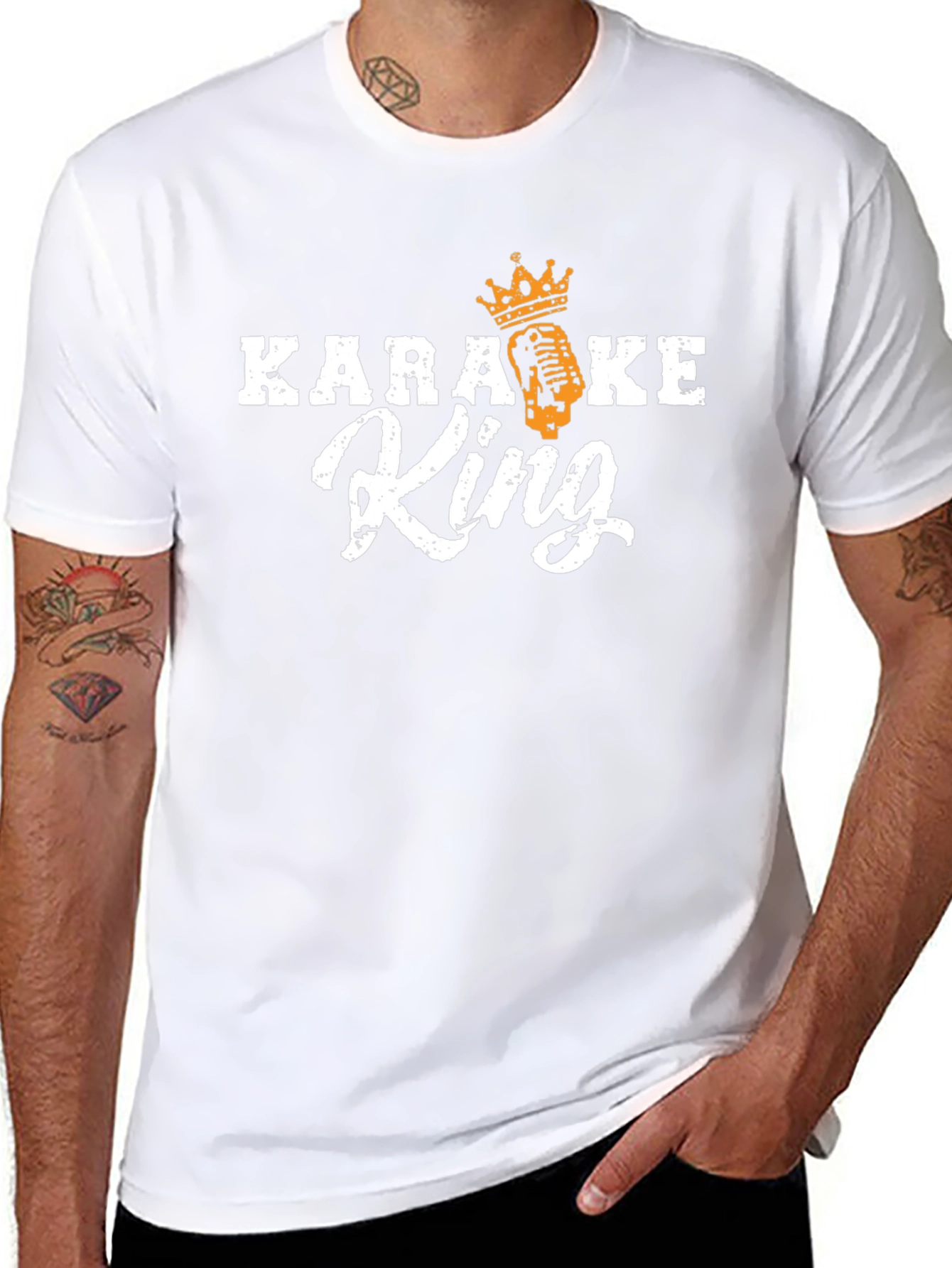 Karaoke King Graphic Tee