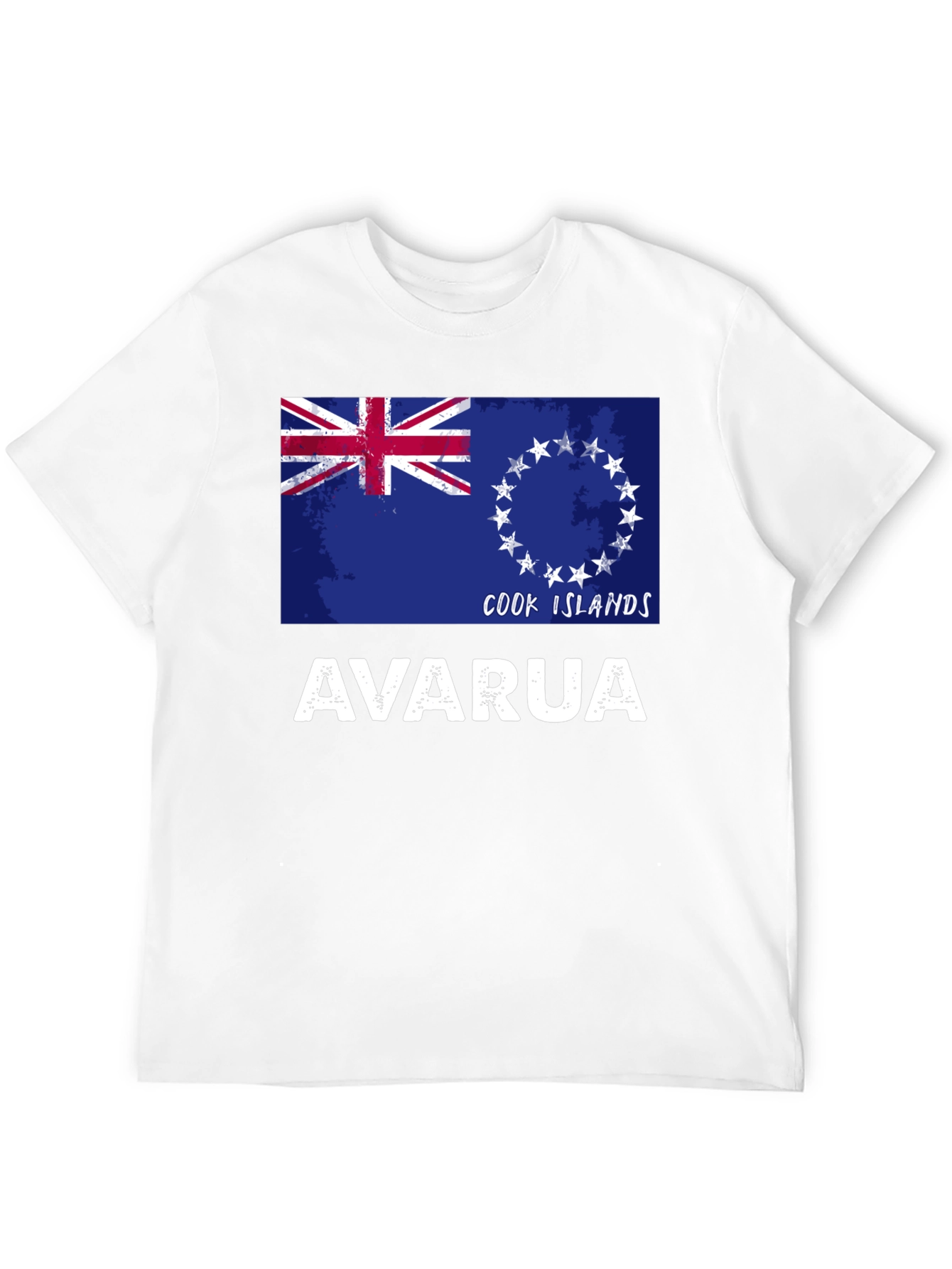 Cook Islands Flag Avarua T-Shirt