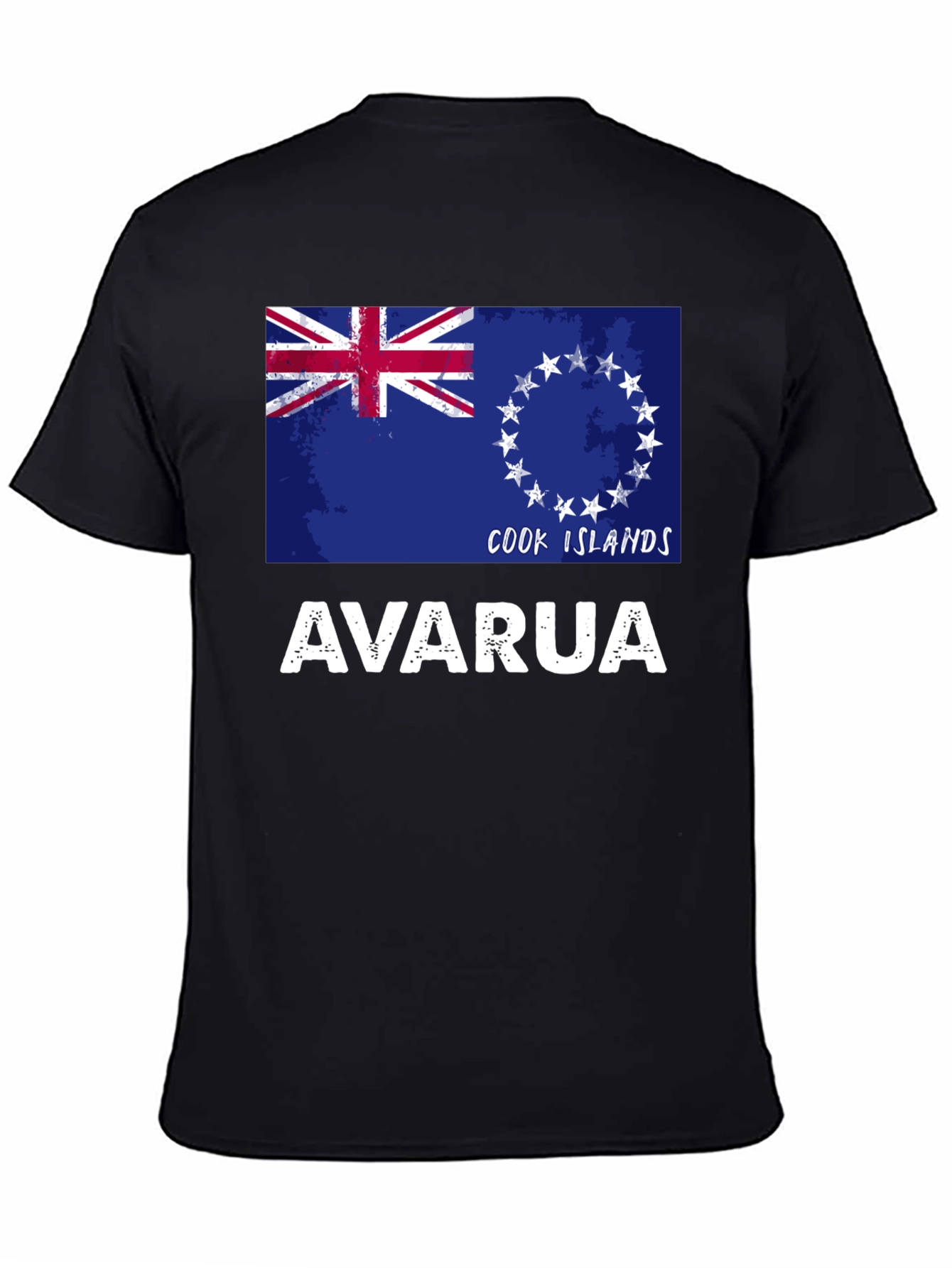 Cook Islands Flag Avarua T-Shirt